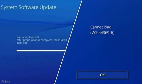 ps3 update problems