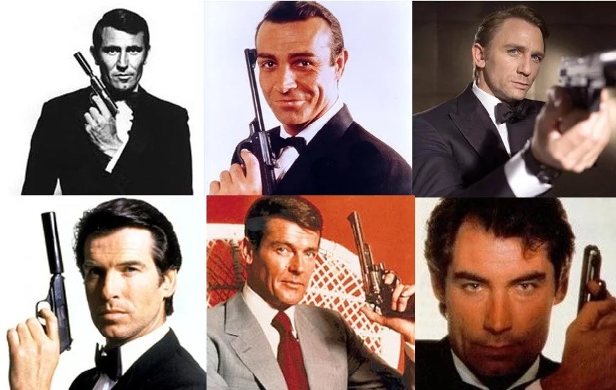 who played james bond 007